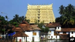 FILE - Sree Padmanabhaswamy Temple in Thiruvananthapuram, India, July 2011.