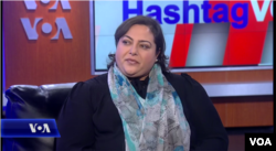 Suzanne Meriden, director of operations, Syrian American Council, appearing on Hashtag VOA, Nov. 24, 2015.