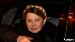 ທ່ານນາງ Yulia Tymoshenko ອະດີດນາຍົກລັດຖະມົນຕີ ຢູເຄຣນ.