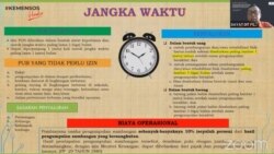 Dayat Sutisna dari Kementerian Sosial menjelaskan jangka waktu dan penyaluran kegiatan Pengumpulan Uang dan Barang dalam Peraturan Menteri Sosial Nomor 8 Tahun 2021. Kamis (9/12) (VOA/ Yoanes).