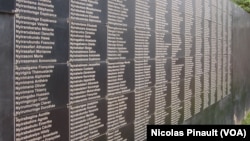 Mur des victimes de Gisozi