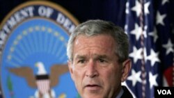 El expresidente de EE. UU. George W. Bush, en foto de archivo. Bush llamó al presidente electo Joe Biden para felicitarlo por su victoria en las elecciones del 3 de noviembre de 2020.