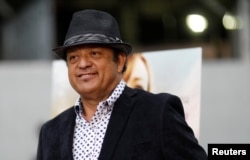 Cast member Paul Rodriguez poses at a premiere for the movie "Pray for Rain" in Los Angeles, June 7, 2017.