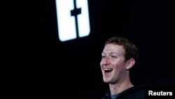 Mark Zuckerberg, dont la page Facebook a été piratée par un jeune chômeur palestinien