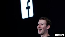 Mark Zuckerberg, Facebook's co-founder and chief executive introduces 'Home' a Facebook app suite during a Facebook press event in Menlo Park, California, April 4, 2013. 