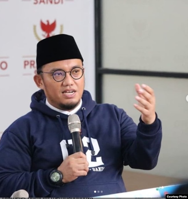 Juru bicara BPN Prabowo-Sandi, Dahnil Anzar Simanjuntak (Foto: Instagram).