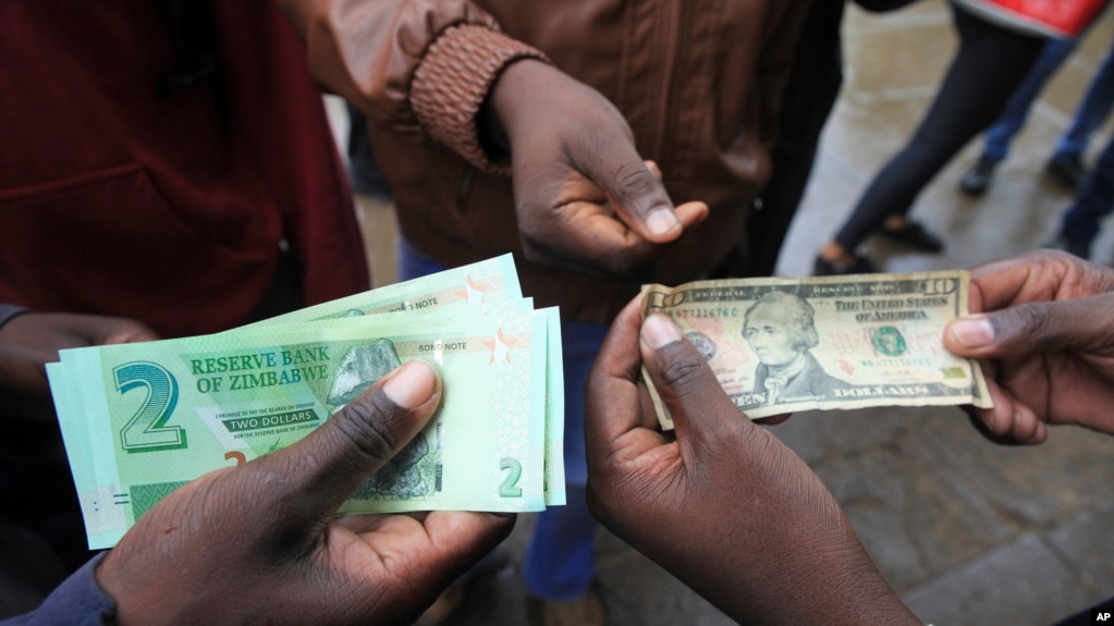 Zimbabwe S New Currency Weakens On Interbank Market - 