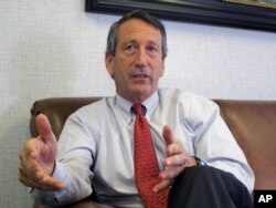 FILE - U.S. Rep. Mark Sanford, R-S.C., pictured in December 2013, said after a meeting between Donald Trump and GOP lawmakers that "there are some folks that still have some questions. I remain to be one of them."