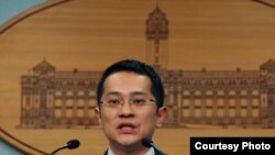 台灣總統府發言人范姜泰基(總統府照片)