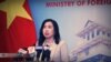 Bộ Ngoại giao Việt Nam lên tiếng về vụ đối đầu ở bãi Tư Chính
