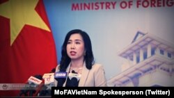 Người phát ngôn BNG Việt Nam Lê Thị Thu Hằng (Twitter MoFAVietNam Spokesperson)