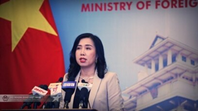 Người phát ngôn Bộ Ngoại giao Việt Nam Lê Thị Thu Hằng (Twitter MoFAVietNam Spokesperson)