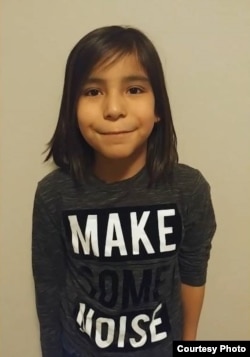 Mylon McArthur, Cree, age 8, from Alberta, Canada, elected to cut his hair in October 2017 in the face of bullying by classmates. Today, he is growing his hair back again. Courtesy, Tiya-Marie Large.