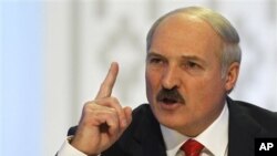 Presiden Belarus, Alexander Lukashenko menyebut kelompok oposisi sebagai pengecut (foto: dok).