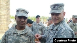 Captain Simratpal Singh graduates from Ranger school. (Photo courtesy of Captain Simratpal Singh)