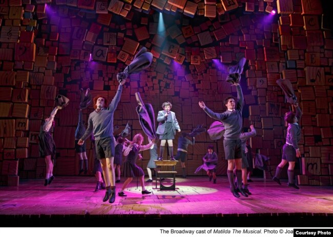 The Broadway cast of "Matilda The Musical." (Photo by Joan Marcus)