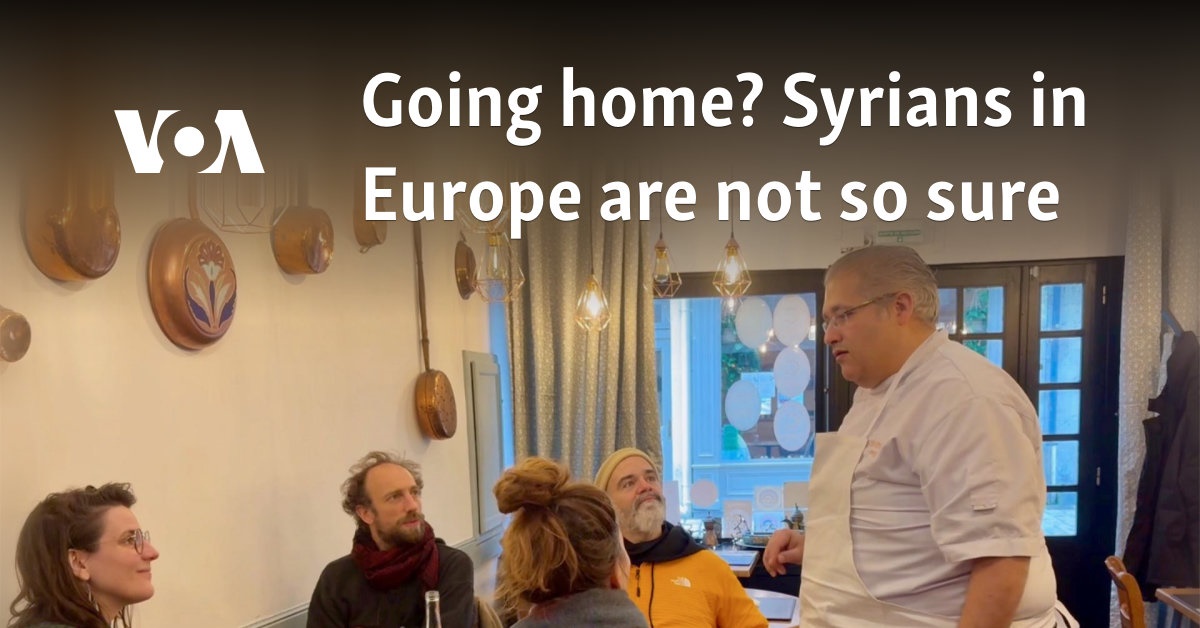 Going Home? Syrians in Europe Are Not So Sure