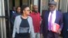 Tendai Biti and his lawyer, Beatrice Mtetwa