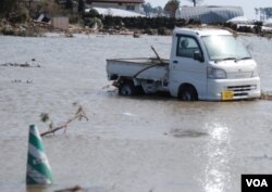 The massive quake on March 11, 2011, unleashed a devastating tsunami upon Japan. (S. Herman/VOA)