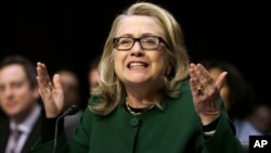 Гілларі Клінтон на свідченнях у Конгресі у справі Бенгазі