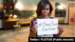 First Lady Michelle Obama's post on Twitter on abducted Nigerian schoolgirls