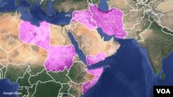 هفت کشوری که ویزای شهروندان آنها برای آمریکا لغو شده است.