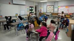 Học sinh ngồi trong một lớp học ở thành phố San Antonio, bang Texas, Mỹ, ngày 11 tháng 1, 2022.