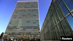 纽约的联合国总部大楼（资料图）
