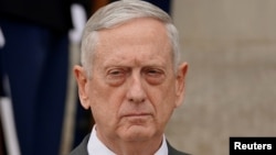 James Mattis au Pentagone, Arlington, le 1er février 2018 