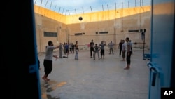 (ARŞİV) Kamışlı'daki eski IŞİD üyelerinin kaldığı bir hapishane