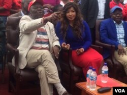 VaMorgan Tsvangirai nemudzimai wavo Amai Elizabeth