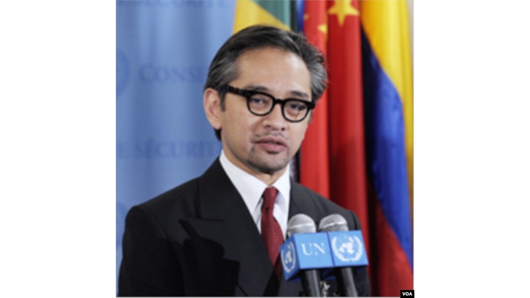 Salah satu ketua pertemuan 'Bali Process', Menteri Luar Negeri Marty Natalegawa.