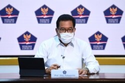 Jubir Satgas Penanganan COVID-19 Prof Wiku Adismito dalam telekonferensi pers di Istana Kepresidenan , Jakarta, Selasa (24/11) mengatakan libur akhir tahun berpotensi tingkatkan kasus covid hingga tiga kali lipat (Biro Setpres)