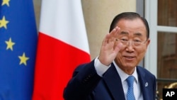 Ban Ki-moon, le secrétaire général des Nations unies.