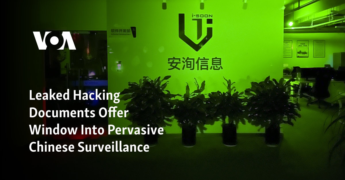 Leaked Hacking Documents Offer Window Into Pervasive Chinese Surveillance
 – News24.my