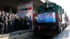 ورود نخستین قطار باری چین به تهران برای احیای جاده ابریشم - ۲۶ بهمن ۱۳۹۴