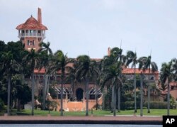 Tư dinh Mar-a-Lago của cựu Tổng thống Trump ở Palm Beach, Florida.