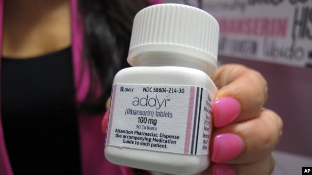 Addyi empezará a venderse en EE.UU., con receta médica, en octubre.