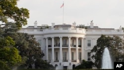 미국 워싱턴의 백악관 건물 (자료사진)