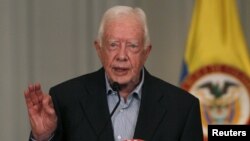 Cựu Tổng thống Mỹ Jimmy Carter.