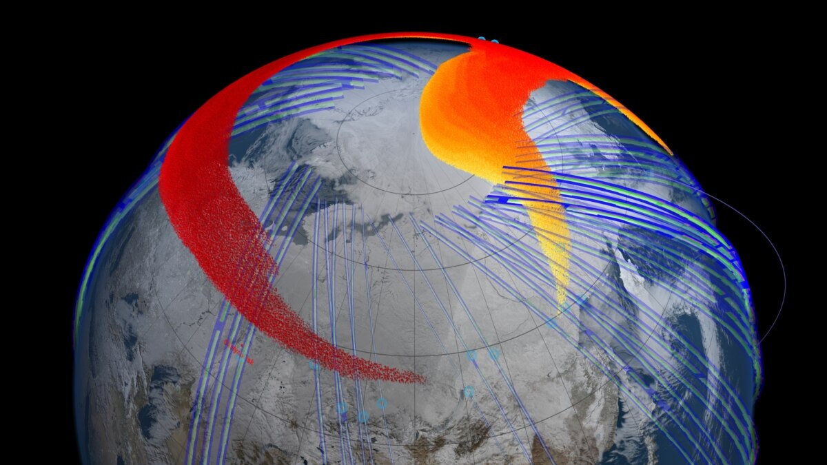 NASA Maps Global Spread of Chelyabinsk Meteor Plume