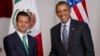 Obama y Peña Nieto analizan migración de niños