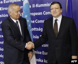 Barroso va Karimov, 24 yanvar, Bryussel