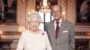La reine Elizabeth II et le prince Philip fêtent leurs noces de platine