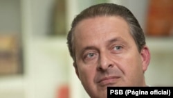 Eduardo Campos, candidato à Presidência do Brasil para as eleições de Outubro 2014. O candidato morreu a 13 de Agosto de 2014