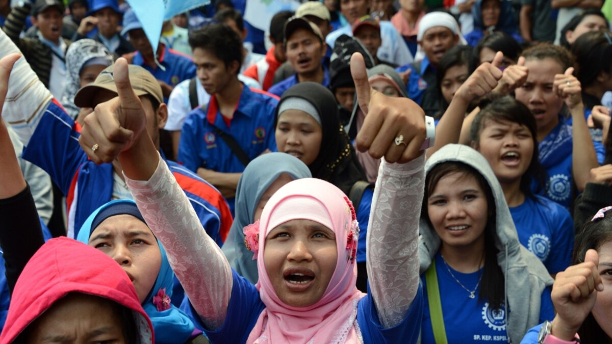 Demonstrasi Buruh di Indonesia
