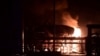 آتش سوزی در چاپخانه مسکو ۱۷ کارگر قرقیز را به کام مرگ کشاند