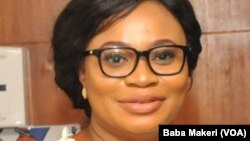 Shugabar hukumar zabe Chalotte Osei da shugaban Ghana ya sallama jiya