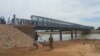 The states of Gogrial, Tonj and Wau are now connected by the new bridge in Kuajob. (Waakhe Simon Wudu/VOA) 