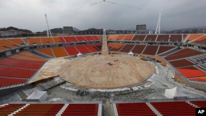 Pyeongchang in a Cold Sweat Over Freezing Olympics Opening Ceremony